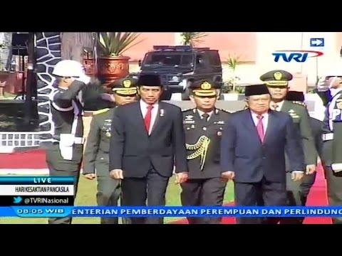 Jokowi Pimpin Upacara Peringatan Hari Kesaktian Pancasila 