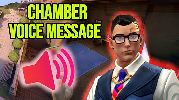 CHAMBER Voice Message on THE RANGE | VALORANT Lore
