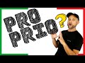 What does PROPRIO mean in Italian? - How to Use PROPRIO in Italian