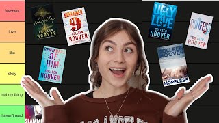 TIER RANKING EVERY COLLEEN HOOVER BOOK...