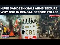 Sandeshkhali nsg deployed after massive arms seizure bengal poll violence risk rising watch