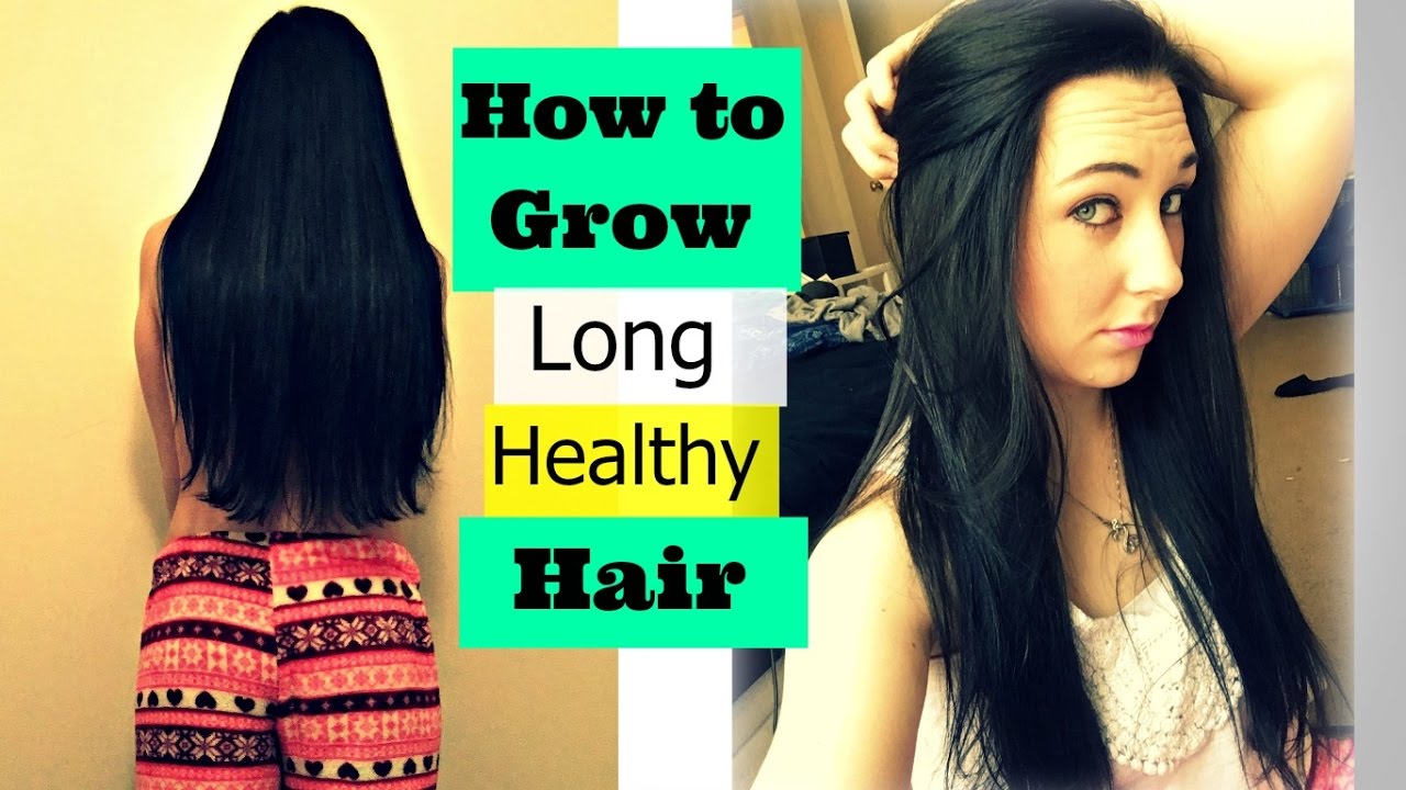 How to grow long healthy hair | My 6 tips - YouTube
