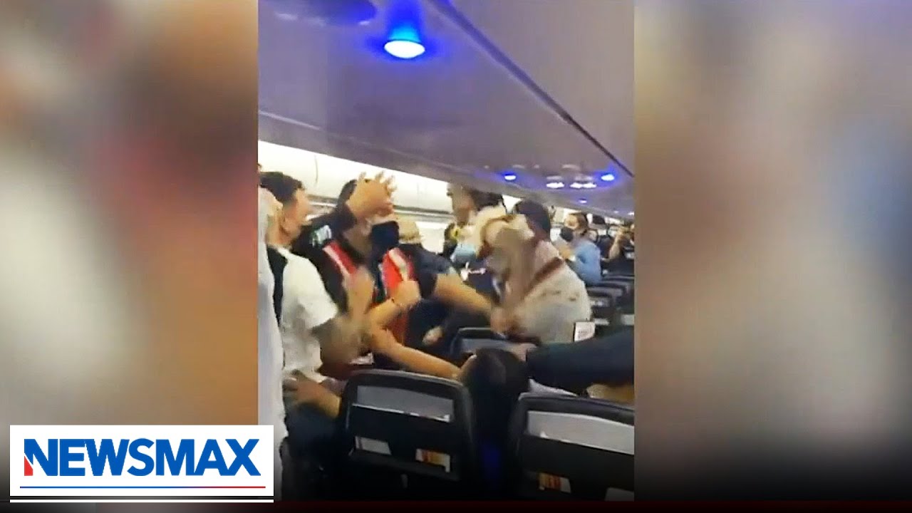 Airplane fights are getting out of control | STINCHFIELD on Newsmax