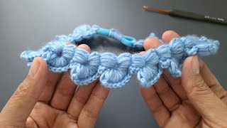 Amazing!!💯👌 DIY crochet headband with hair elastic 🌸🌼🌸🌻