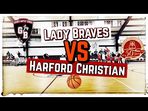 Varsity Girls ???? | Lady Braves vs Harford Christian School | Highlights from 12-17-19