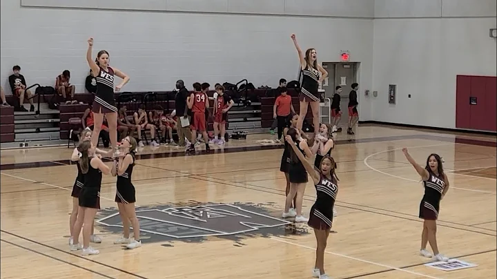kylie cheerleading wildcatters basketball