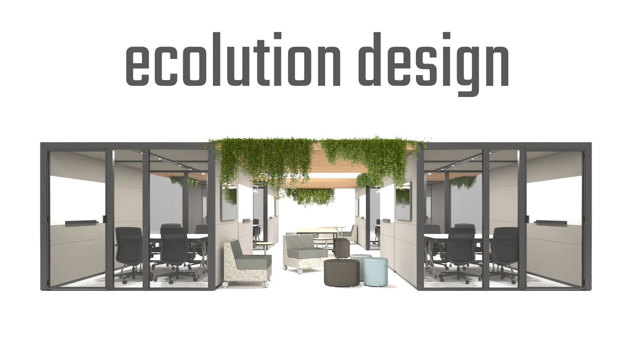 The Future of Office Design? A Modular Pod Ecosystem by Ecolution Design
