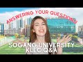 🤓 #SOGANG UNIVERSITY #KLEC Q&A: ANSWERING YOUR QUESTIONS!  🤓 | hana_ppoi