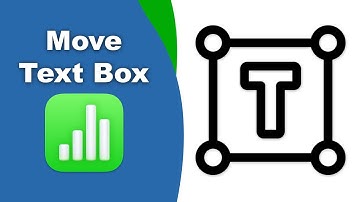 How to move text boxes in Apple Numbers (Spreadsheet) on Mac