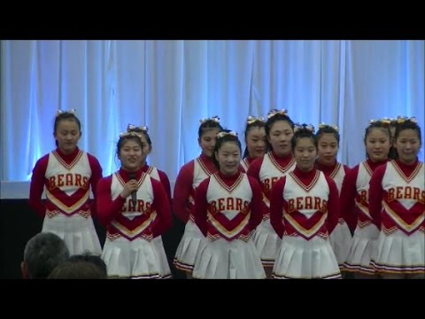 ギネス世界記録達成メンバー/箕面自由学園高校チアリーダー部GOLDEN BEARS@Kansai Cheerleader 2017 Spring