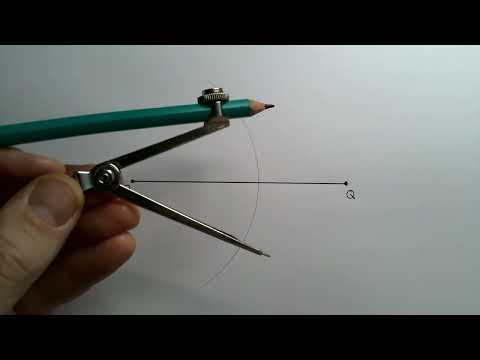 Constructions 2 - Perpendicular bisector of a line segment