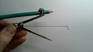 Constructions 2 - Perpendicular bisector of a line segment Profile
