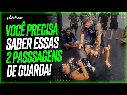 Sistema de Passagem: Da Guarda Sentada ao Triângulo de Mão (Knee Slide)