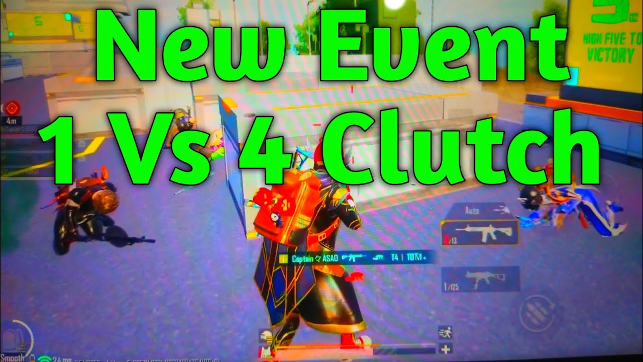 New Event 1 Vs 4 Clutch | best game play - YouTube