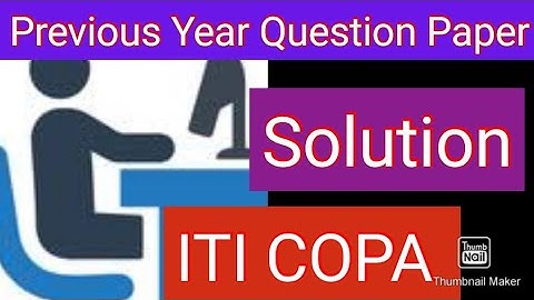 COPA PREVIOUS YEARS PRACTICAl QUESTION PAPER SOLUTION 2019 Q1 | POWERPOINT