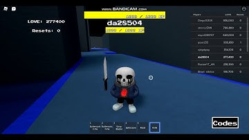 Sans Multiversal Battles | KILLER SASNS + code