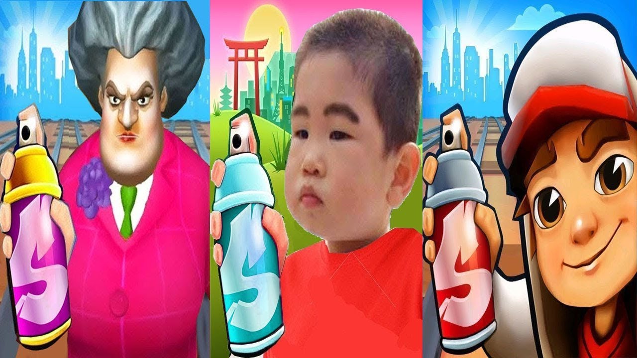 Subway Surfers Berlin 2021 SPIKE vs SCARY TEACHER vs SHIN CHAN Subway Run Gameplay HD