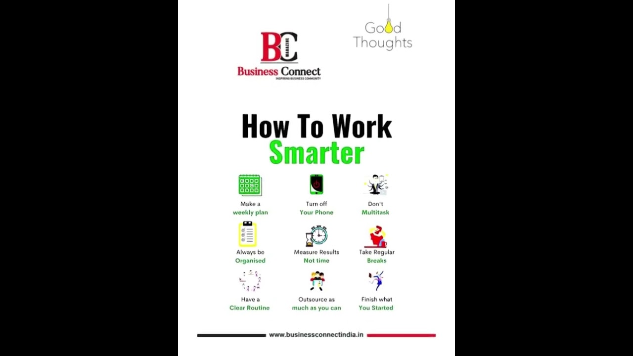 How to work smarter | Business Connect Magazine | 