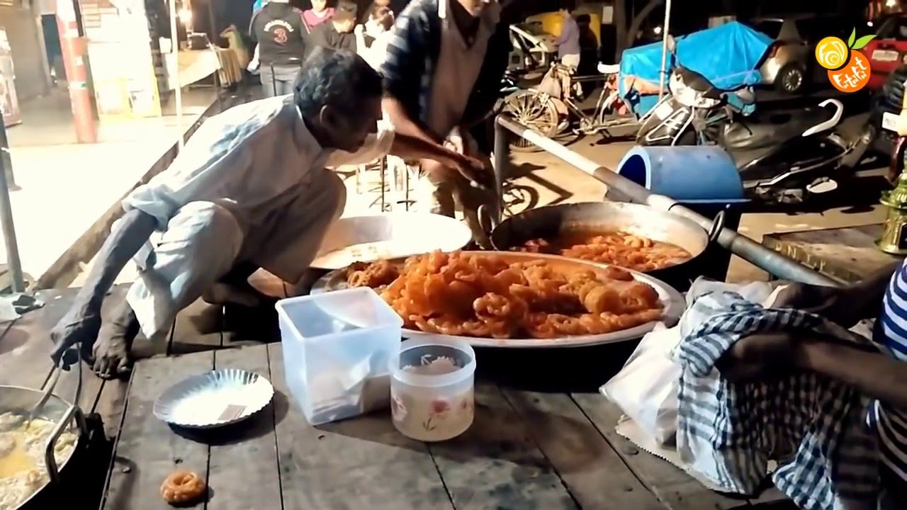 Jalebi | Popular Indian Crispy Sweets | Street Food India | Food Fatafat