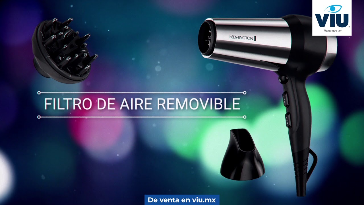Secadora Cabello Impact Resistant Ionica Remington D4200 | Envío gratis