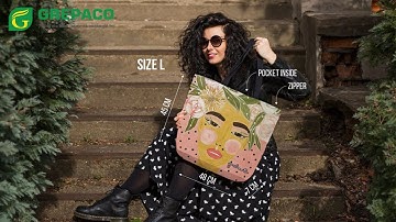 Túi canvas vải bố cotton tote giá rẻ in logo theo yêu cầu | Grepaco