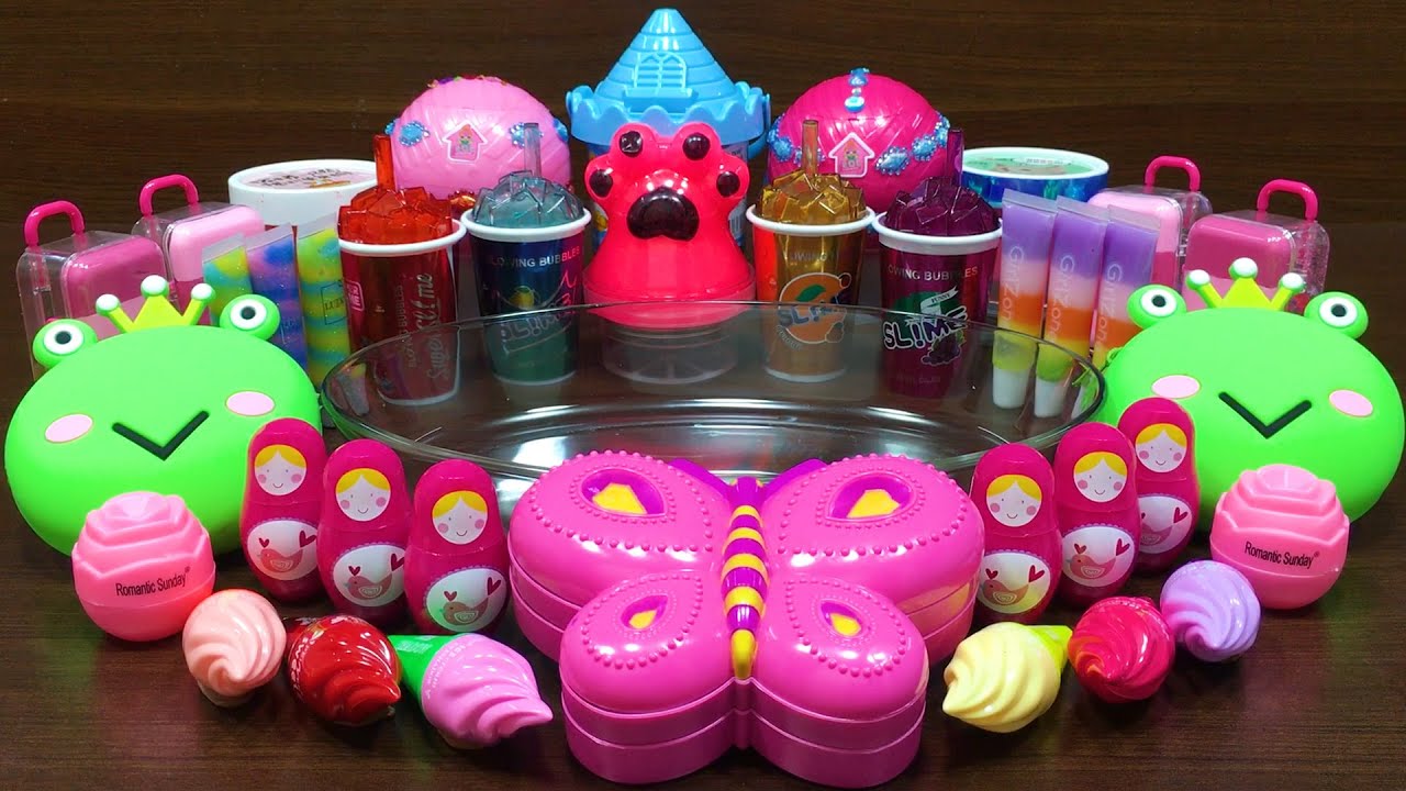 Mixing Random Things into Store Bought Slime | Relaxing Slime Videos 