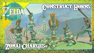 Construct Horns and Zonai Charges Farming - Tears of the Kingdom