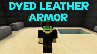 Minecraft Tutorial: How To Dye Leather Armor