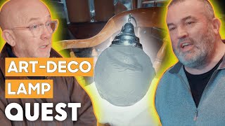 Drew Buys Art-Deco Lamp From Antiques ‘Hoarder’ | Salvage Hunters