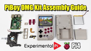 Experimental Pi PiBoy DMG Kit Assembly Guide- Raspberry Pi 4 GameBoy screenshot 4