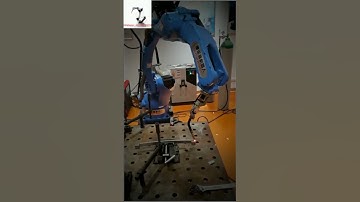 fully automatic 6 axis soldering robot arm can automatically track and is equipped with lase