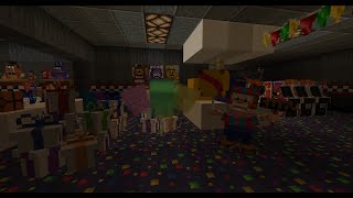 I built my own fnaf pizzeria in minecraft!