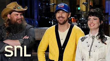 Ryan Gosling Wishes He Dressed Up for Chris Stapleton - SNL