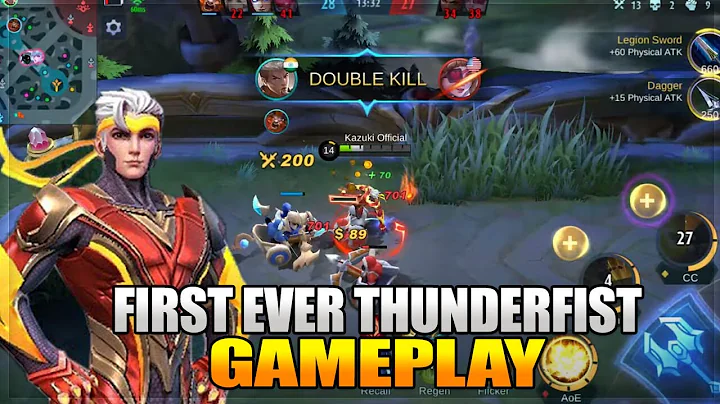 FIRST EVER CHOU THUNDERFIST FULL GAMEPLAY & MONTAGE (INSECTION STYLE) | MLBB