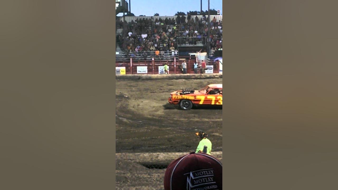 Lewiston Idaho demolition derby 2015 YouTube