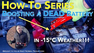Boosting a Dead Battery, Jump Starting a Car | DIY with Kevin
