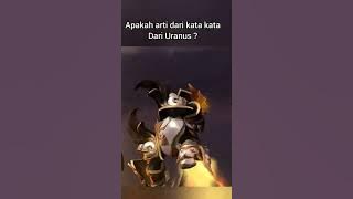 apa arti kata jata dari uranus mobilelegends #shorts #mlbb #gaming #mobilelegends