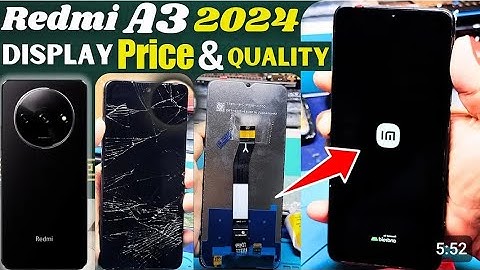 Redmi A3 Screen Replacement Redmi A3 2024 Display Replacement How,#video