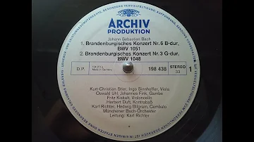 BWV 1051 Richter 1967, Brandenburg Concerto 6