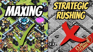 TOP 10 reasons why maxing is better than strategic rushing
