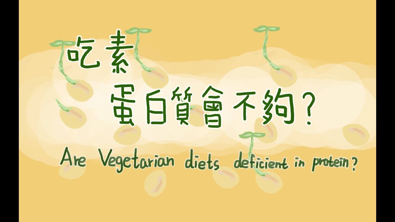 純素蛋糕 台北 吃素蛋白質會不夠? Are Vegetarian diets deficient in protein?