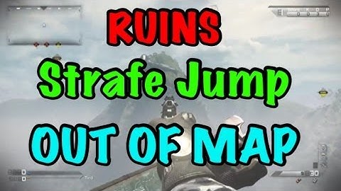 Call Of Duty Ghost: Strafe Jump Out Of Map Ruins!!! -Glitch Tutorial-