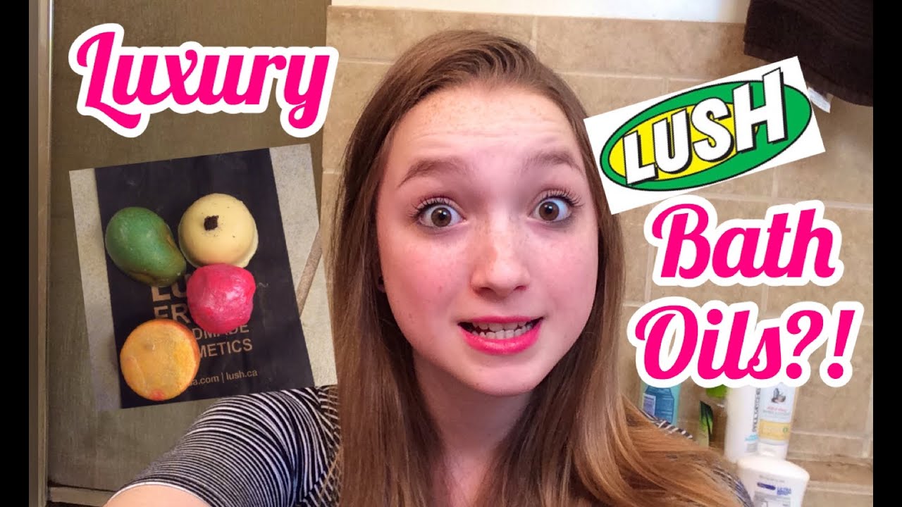 *NEW LUSH* Luxury Bath Oils Review (ALL) YouTube