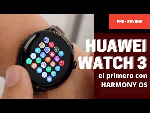 Huawei Watch 3 en español: Características y primer contacto con el  smartwatch con HARMONY OS - YouTube