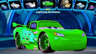 CARS 2: Lightning McQueen green - skin