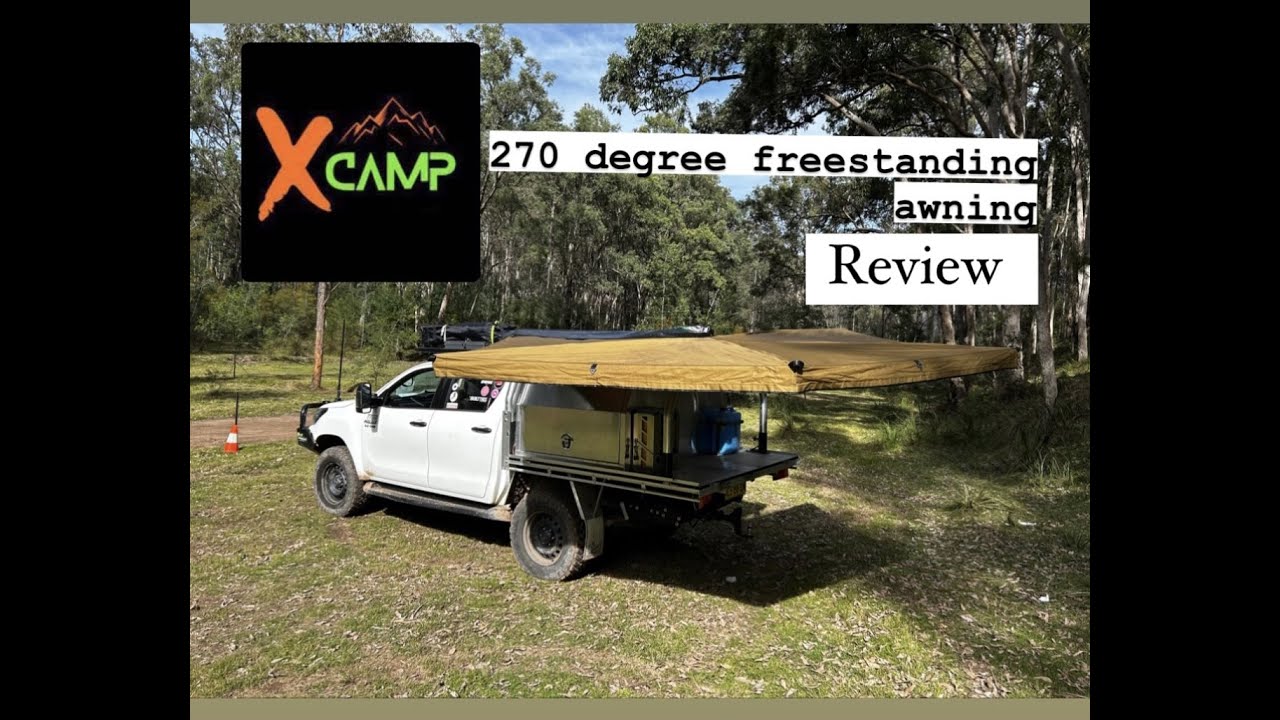 Xcamp4x4 270 Freestanding Awning Review YouTube