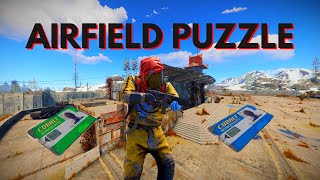 Airfield Blue Card Puzzle Guide - Rust (2023) screenshot 3