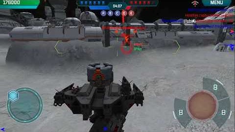 WAR ROBOTS TEST SERVER - 6 BATTLES - NEW MOON BASE MAP - 9th MAR 2017