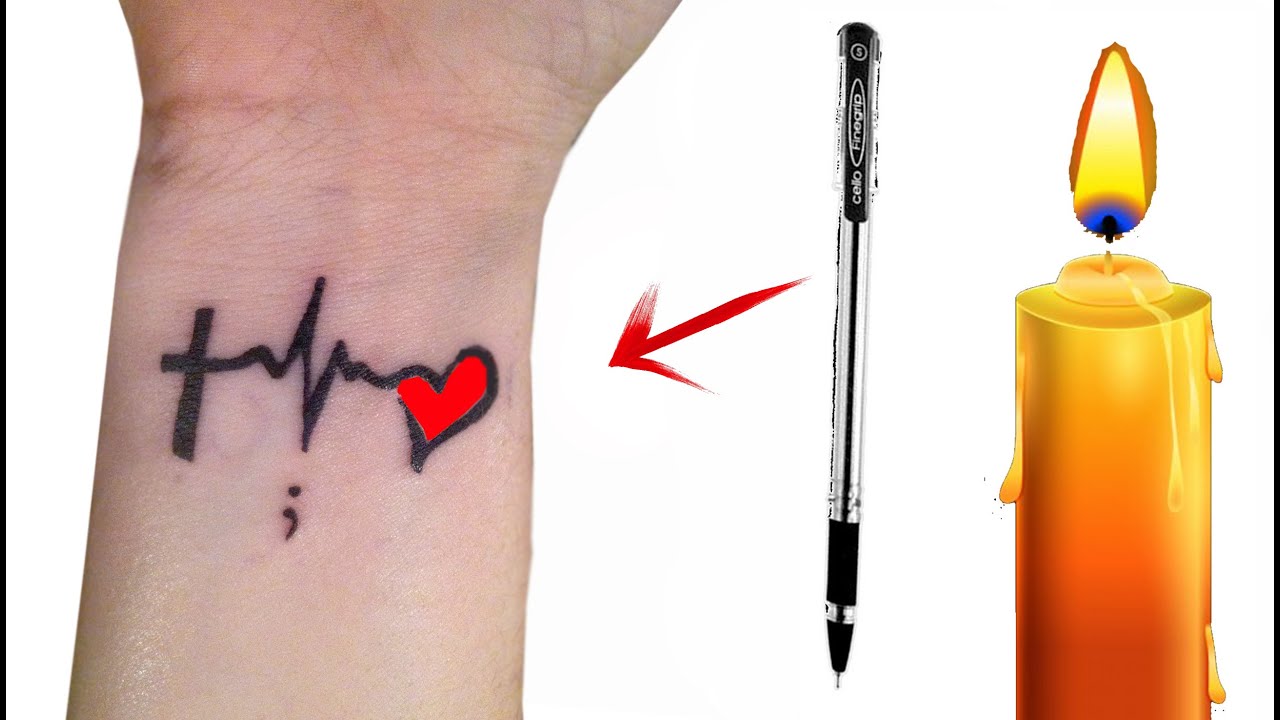4 Ways to Make a Temporary Tattoo  wikiHow