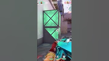 I Shot One but Killed Two - Valorant #shorts